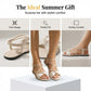 🏖️Limited time Special Price⏳👙Women's Criss-Cross Strap Flat Sandals