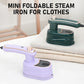 👔 LIMITED-TIME 50% OFF! 🔥 Mini Foldable Steam Iron – Dual Function, 50ml Tank, Rotatable Handle ✈️