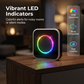 🔥Wireless Doorbell with 45 Chimes & 7‑Colour LED – IP44 Waterproof, 90dB, 100‑260V Plug‑and‑Play