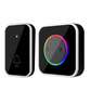 🔥Wireless Doorbell with 45 Chimes & 7‑Colour LED – IP44 Waterproof, 90dB, 100‑260V Plug‑and‑Play