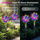 📢📢49% OFF !! ⏰Solar Powered Rainbow Pinwheel Garden Light