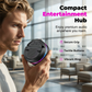 ⏳Limited-time 50% OFF!!❤️Portable Bluetooth Speaker with RGB Lights & Phone Stand