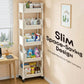 🔥2026 HOT SALE 50% OFF🏆🎉Multi-Tier Rolling Storage Cart for Narrow Spaces