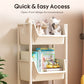 🔥2026 HOT SALE 50% OFF🏆🎉Multi-Tier Rolling Storage Cart for Narrow Spaces