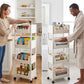 🔥2026 HOT SALE 50% OFF🏆🎉Multi-Tier Rolling Storage Cart for Narrow Spaces