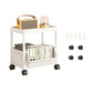 🔥2026 HOT SALE 50% OFF🏆🎉Multi-Tier Rolling Storage Cart for Narrow Spaces