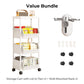 🔥2026 HOT SALE 50% OFF🏆🎉Multi-Tier Rolling Storage Cart for Narrow Spaces