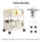 🔥2026 HOT SALE 50% OFF🏆🎉Multi-Tier Rolling Storage Cart for Narrow Spaces