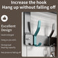 🥳2026 HOT SALE🥳💞50K+ SOLD!⏳✨ Over The Door Hooks with Basket – Heavy-Duty, Tool-Free, 50lb Capacity 🪣