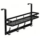 🥳2026 HOT SALE🥳💞50K+ SOLD!⏳✨ Over The Door Hooks with Basket – Heavy-Duty, Tool-Free, 50lb Capacity 🪣