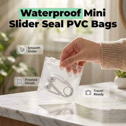 🏷️ Limited Special Sale 💥 Only £0.4 per piece on average! 🔥Mini Slider Seal PVC Bags