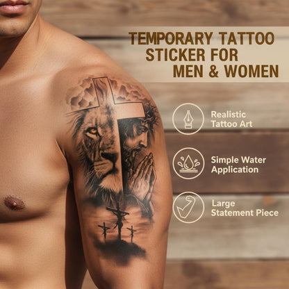 🔥HOT SALE5💥0K+ SOLD!😎Temporary Tattoos for Men and Women