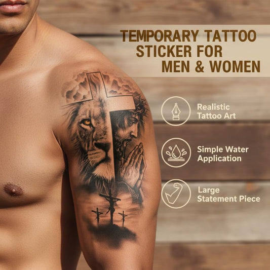 🔥HOT SALE5💥0K+ SOLD!😎Temporary Tattoos for Men and Women