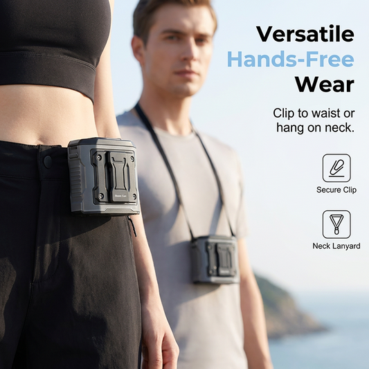 🌞Summer Hot Sale-50% Off!!🌟High-Speed Portable Waist Clip Cooling Fan