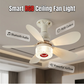 🥳2026 HOT SALE🥳💞50K+ SOLD!⏳✨3-in-1 Ceiling Fan with Light and Bluetooth Speaker