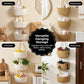 🧺✨Wall-Hanging Storage Organizer – 3-Tier, Boho Style, Space-Saving 🏡