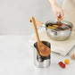 🏆 Last Day Special Price £9.99 ! 🔥Buy more save more🍳Multi‑Functional Kitchen Utensil Holder, Stainless Steel Organizer, for Spoons, Pot Lids & Cooking Gadgets, Countertop Kitchen Storage