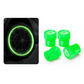 🌟🔩 Luminous Tire Valve Caps – Glow Green/Blue at Night | Universal Size | Dustproof & Rustproof 🛡️