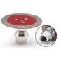 📢📢50% OFF !! ⏰Vacuum Brazed Diamond Chamfering Wheel with Flange