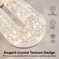 🌸Summer Special Limited Time Discount💐 Crystal-Effect LED 5-Blade LED Fan Light