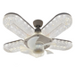 🌸Summer Special Limited Time Discount💐 Crystal-Effect LED 5-Blade LED Fan Light