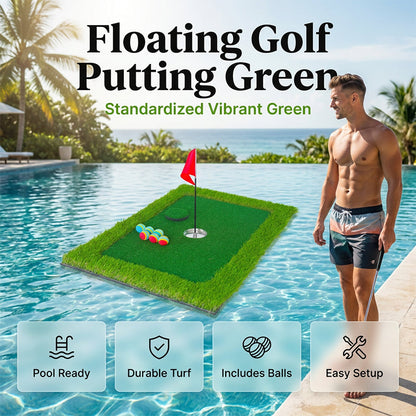 😍Best Sellers😍Portable Floating Golf Putting Green