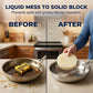 🔥BUY 1 GET 1 FREE🧑‍🍳🧊 Waste oil coagulant – turns liquid oil into solid block, mess-free cleanup!