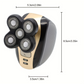 Men's Multifunctional Electric Head Shaver