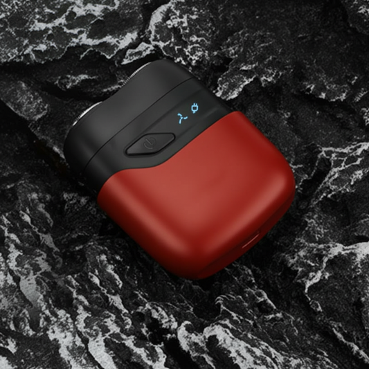 🪒⚡ Dual-head electric shaver – waterproof, USB-charging, perfect for travel!