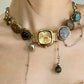 🥳2026 HOT SALE🥳💞50K+ SOLD!⏳✨Statement Watch Button Necklace