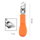 🔥Wide Jaw Opening Anti-Splash Slanted Nail Clipper