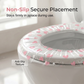 🚽🛡️ Disposable toilet seat cover – waterproof, universal fit, travel-friendly!
