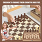 Magnetic Foldable High-Quality Chess Set