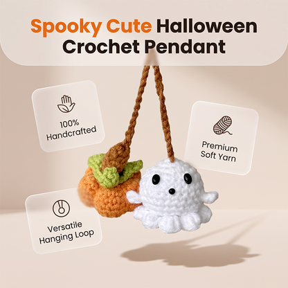 🎃50% OFF!💞50K+ SOLD!⏳✨Halloween Handmade Crochet Pendant