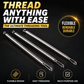 🧵 Flexible Drawstring Threader – Stainless Steel Spring Cord & Elastic Guide