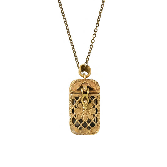 🔥Vintage Tarot Locket Pendant Necklace