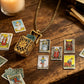 🔥Vintage Tarot Locket Pendant Necklace