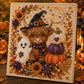 🥳2026 HOT SALE🥳💞50K+ SOLD!🎃✨ 50% OFF! Halloween Pearl Art DIY Kit – No painting skills needed, just match & place pearls. Create spooky‑cute décor for a cosy autumn home! 🧵🖼️