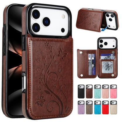 🔥HOT SALE 50%OFF🔥Elegant Floral Card Holder Phone Case