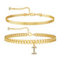 🥳2026 HOT SALE🥳💞50K+ SOLD!⏳✨Initial Letter Design Anklet Set for Women