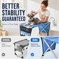 🐕 50% OFF NOW! 🛋️ 2‑in‑1 Foldable Pet Grooming Bed – Stable grooming surface & comfy rest bed – Saves your back during nail trims & drying 💪✨