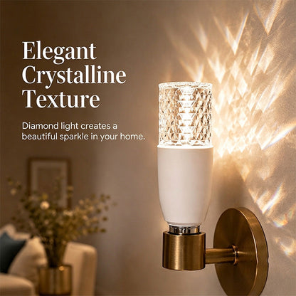 🔥Cylindrical Crystal LED Decorative Light Bulb