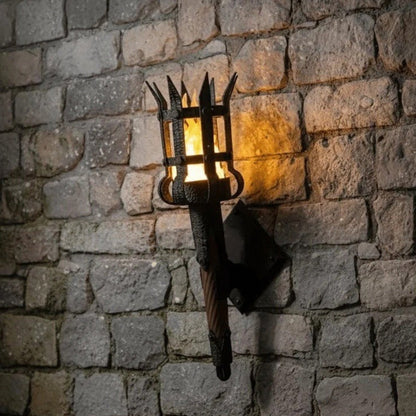 🔥NEW ARRIVAL LIMITED TIME OFFER🔥Medieval Torch Wall Sconce Vintage Flame Effect Wall Lamp