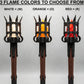 🔥NEW ARRIVAL LIMITED TIME OFFER🔥Medieval Torch Wall Sconce Vintage Flame Effect Wall Lamp