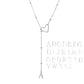 🥳2026 HOT SALE🥳💞50K+ SOLD!⏳✨Stainless Steel Y-Shape Heart Initial Necklace