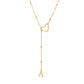 🥳2026 HOT SALE🥳💞50K+ SOLD!⏳✨Stainless Steel Y-Shape Heart Initial Necklace