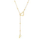 🥳2026 HOT SALE🥳💞50K+ SOLD!⏳✨Stainless Steel Y-Shape Heart Initial Necklace