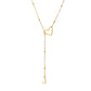 🥳2026 HOT SALE🥳💞50K+ SOLD!⏳✨Stainless Steel Y-Shape Heart Initial Necklace