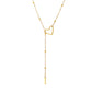 🥳2026 HOT SALE🥳💞50K+ SOLD!⏳✨Stainless Steel Y-Shape Heart Initial Necklace