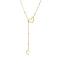 🥳2026 HOT SALE🥳💞50K+ SOLD!⏳✨Stainless Steel Y-Shape Heart Initial Necklace